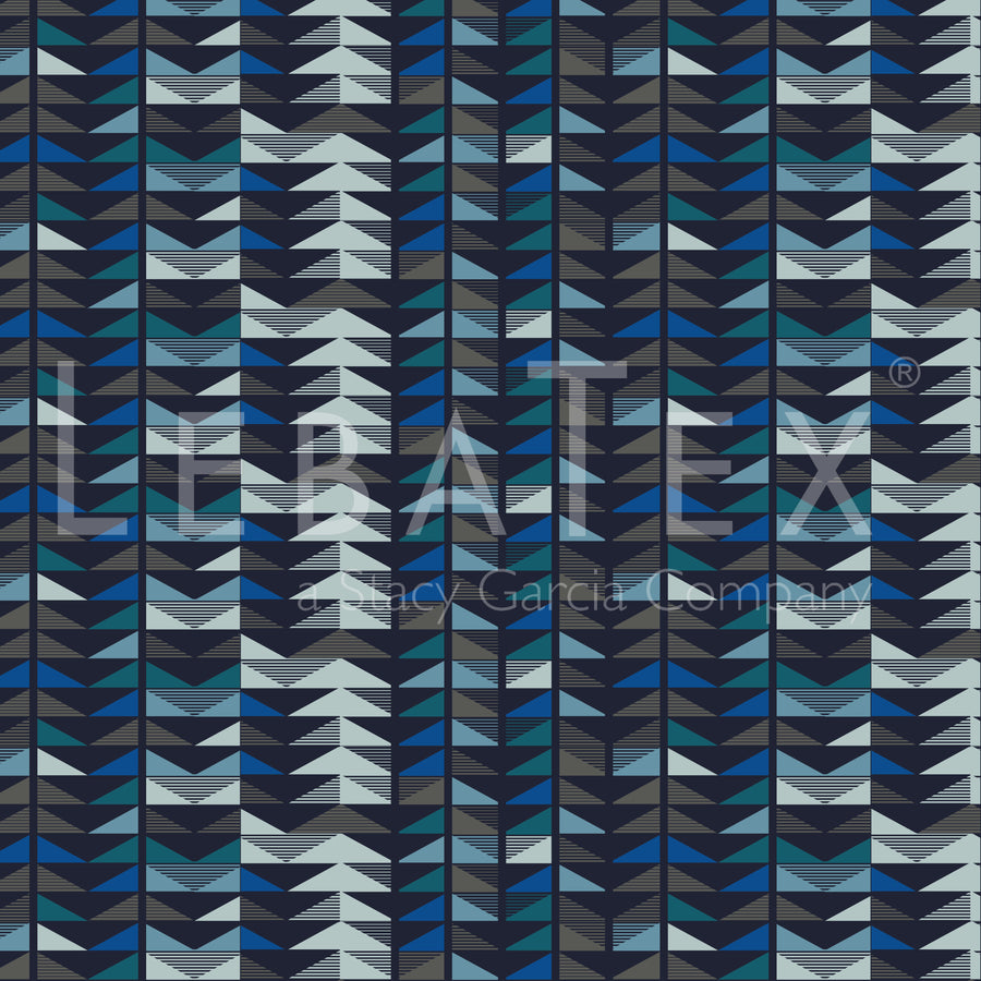 Tropical Triangles Customizable M.O.D. Fabric