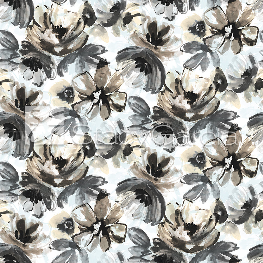 Floral Haven-Ebony M.O.D. Fabric