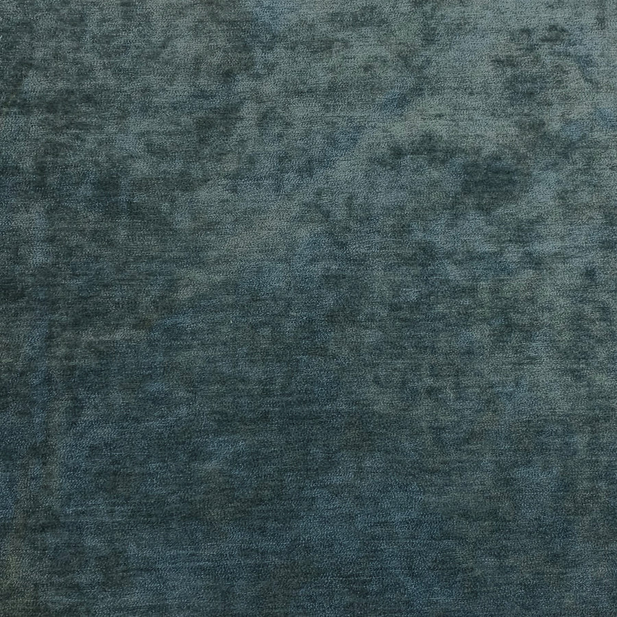 Grey Blue Velvet Crypton Upholstery Fabric