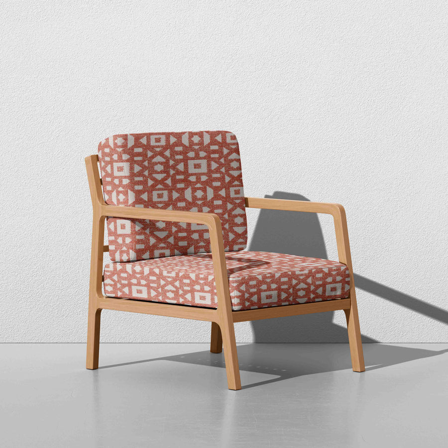 Biddeford-Indoor/Outdoor Upholstery Fabric-Coral