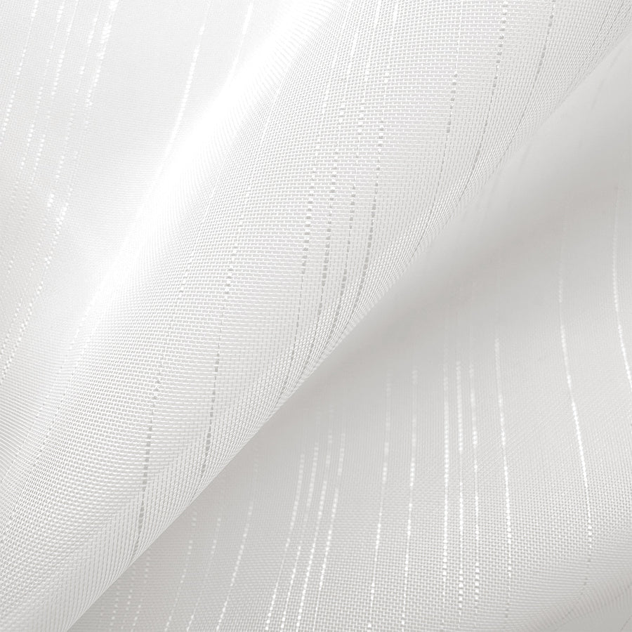 Callisto-Sheer Drapery Fabric-White