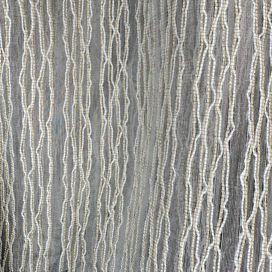 Cascade-Sheer Drapery Fabric-Smoke