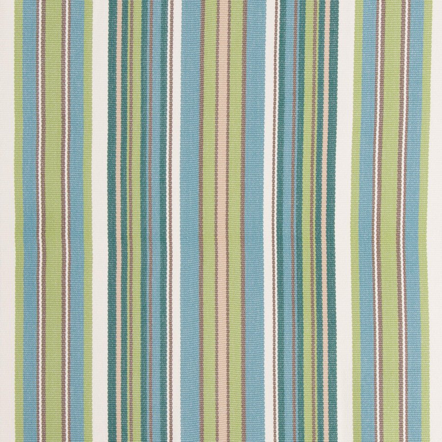 Riverton Stripe-Indoor/Outdoor Upholstery Fabric-Cerulean