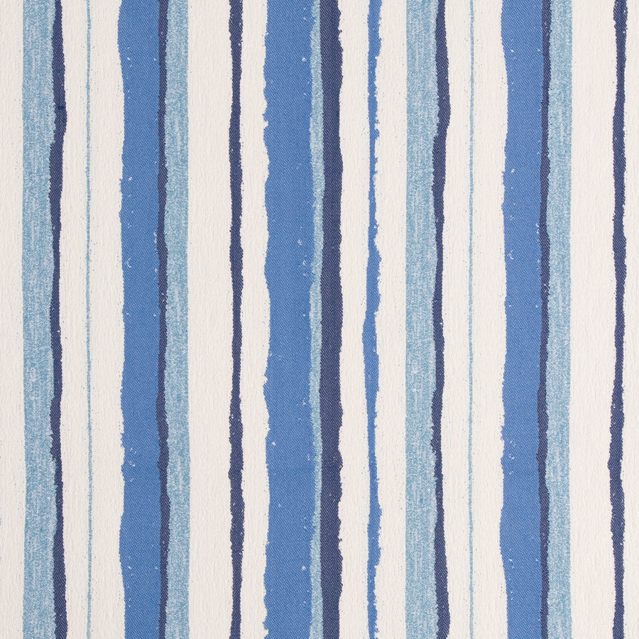 Montauk Stripe-Indoor/Outdoor Upholstery Fabric-Atlantic