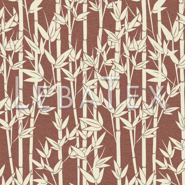 LebaTex Jungle Bamboo-Dusty Rose Customizable M.O.D. Fabric