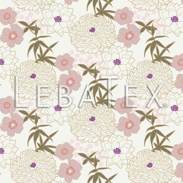 LebaTex Marlowe-Soft Rose Customizable M.O.D. Fabric