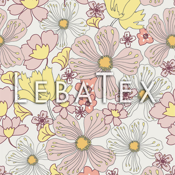 LebaTex Flower Bunch Customizable M.O.D. Fabric