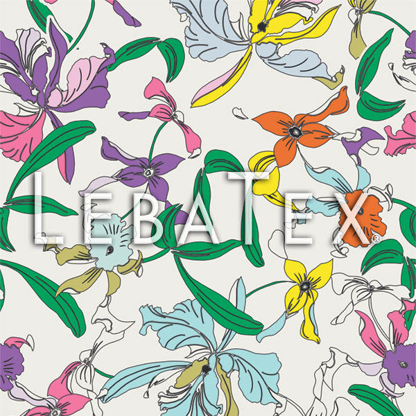 LebaTex Iris Dream Customizable M.O.D. Fabric