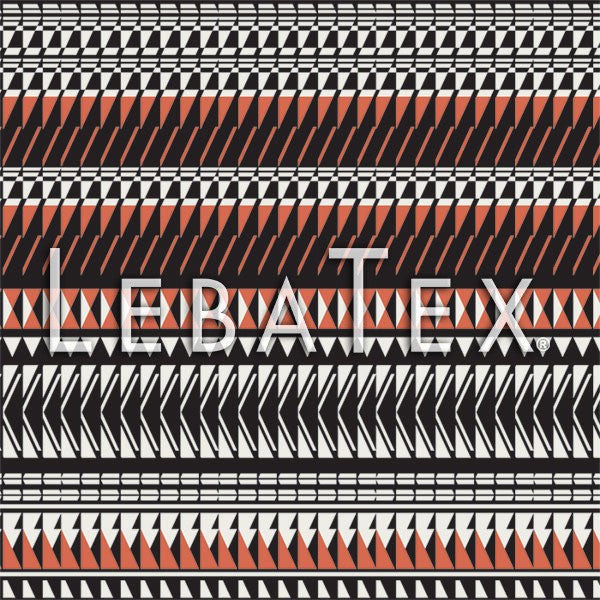 LebaTex Geo Stripe Customizable M.O.D. Fabric