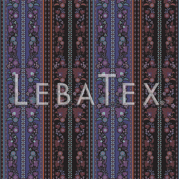 LebaTex Blossom Stripe Customizable M.O.D. Fabric