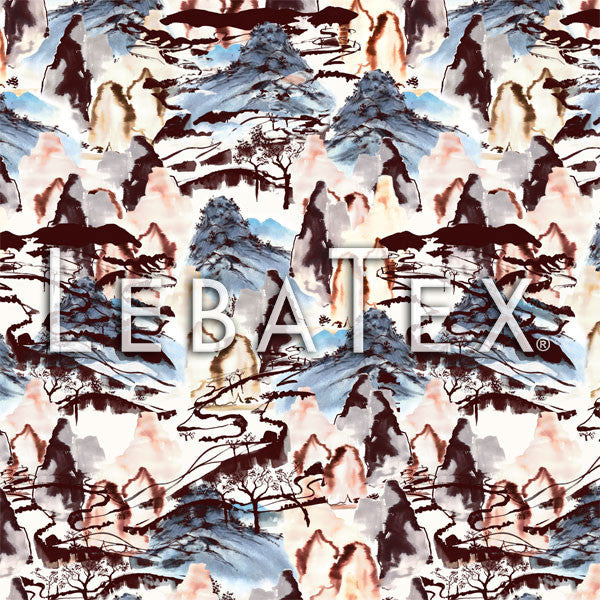 LebaTex Hillside Toile II Customizable M.O.D. Fabric