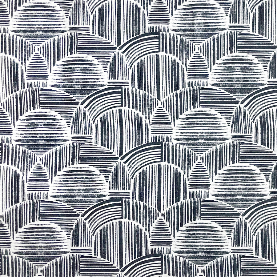 Fanfare-Bedding/Drapery Fabric-Onyx