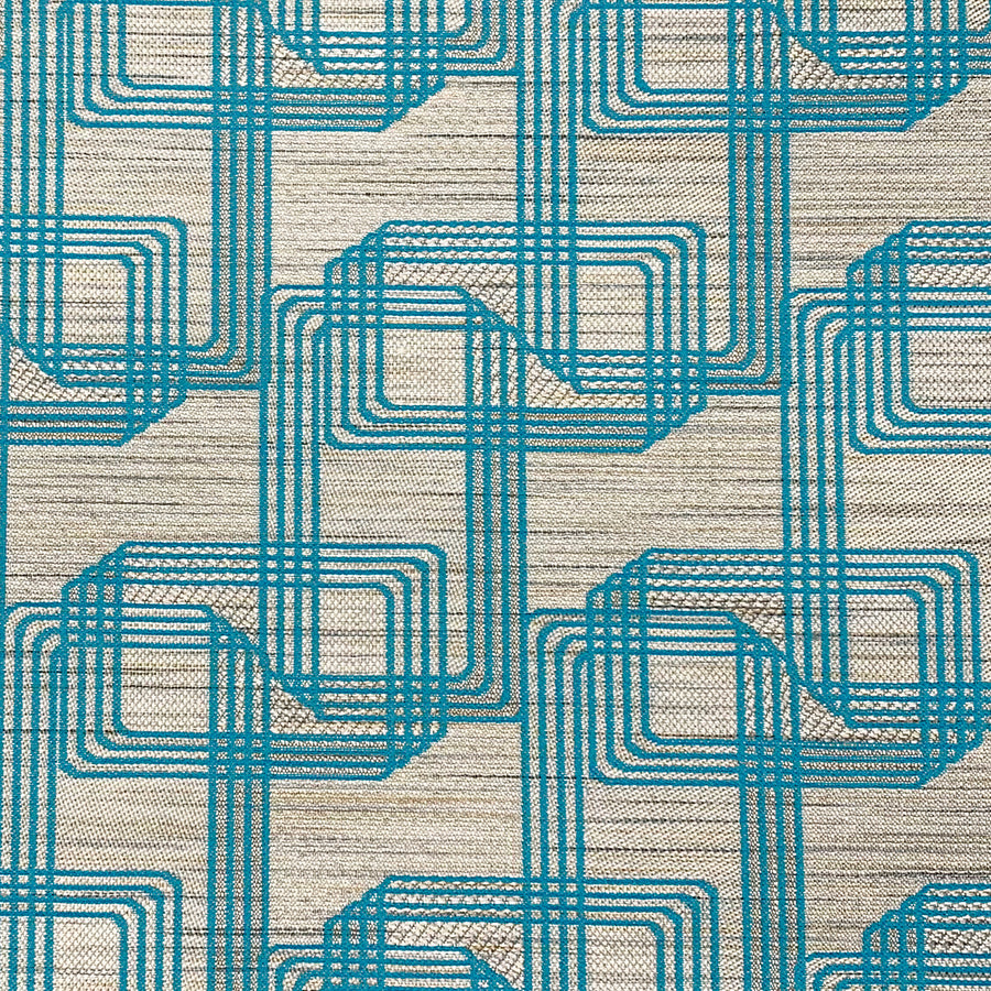 Improv-Upholstery Fabric-Turquoise