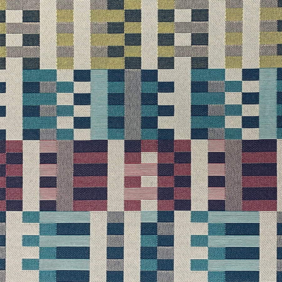 Marquee-Upholstery Fabric-Peacock