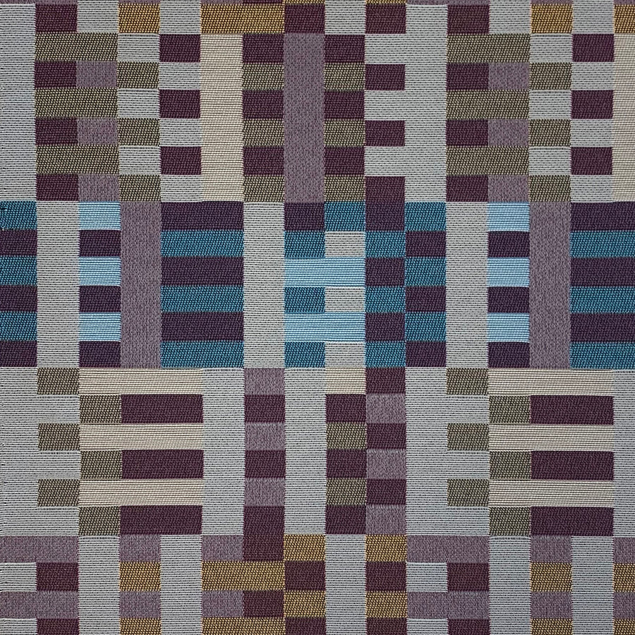 Marquee-Upholstery Fabric-Plum