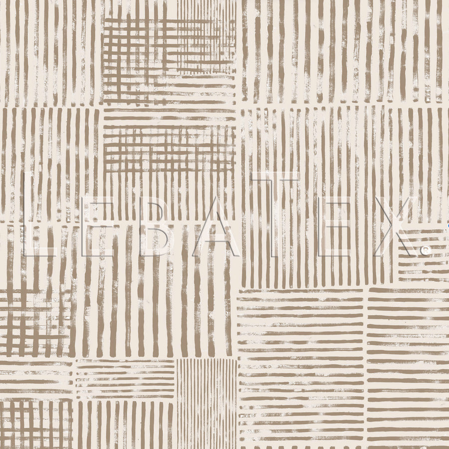 Natural Stripe Grid M.O.D. Pattern