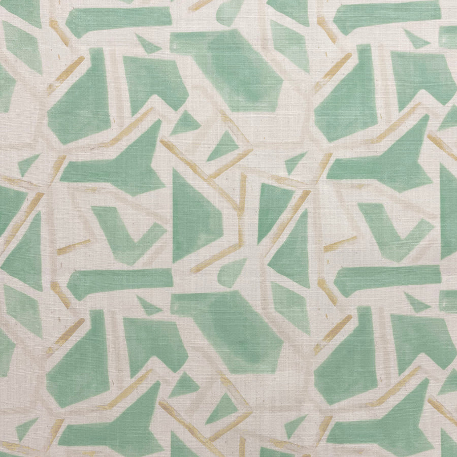 Shapes-Bedding/Drapery Fabric-Jade
