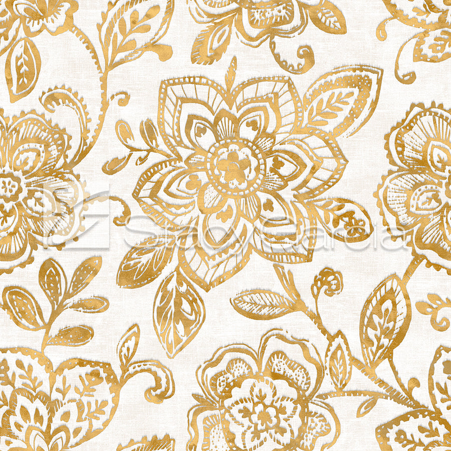 Spring Bloom-Golden M.O.D. Fabric