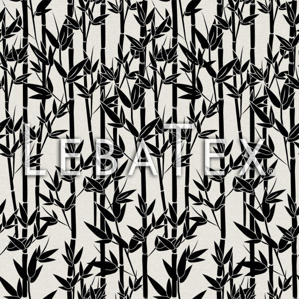 LebaTex Jungle Bamboo-Midnight Customizable M.O.D. Fabric